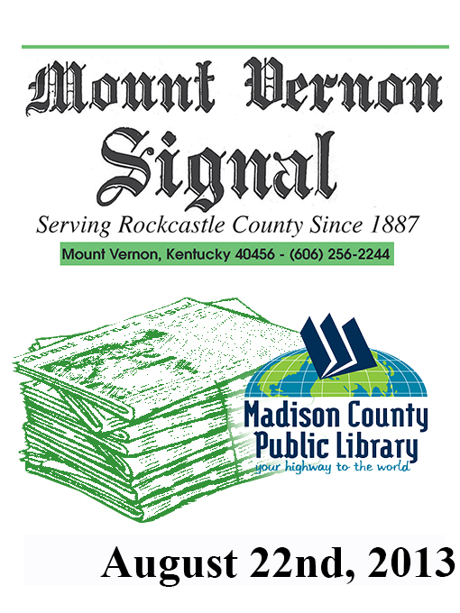 Title details for Mount Vernon Signal 08/22/2013 by Perlina M. Anderkin - Available